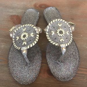Jack Rogers jelly sandals